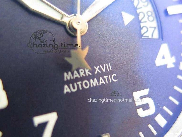 MIROTIME 0410 Mark XVII Le Petit Prince MK Maker 1:1 Best Edition SS Blue Dial A2892 On Brown Leather Strap GoodFit 7379